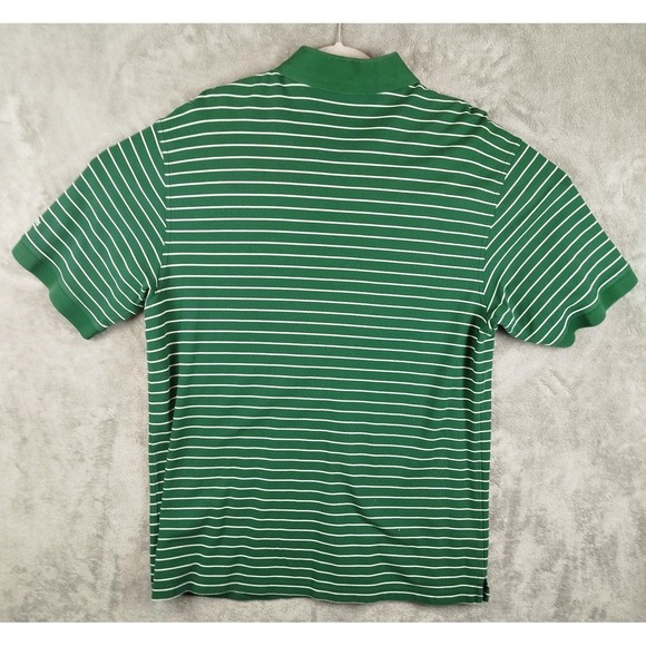 Masters Collection 60's Two-Ply Mercerized Green Golf Polo Mens L Augusta Logo - Picture 3 of 13